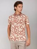 Polo majica sa šarom - karmin - SINSAY - small6