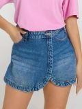 Jeans krilo-hlačke - modra - SINSAY - small1