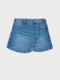 Jeans krilo-hlačke - modra - SINSAY - small3