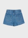 Jeans krilo-hlačke - modra - SINSAY - small6