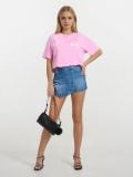 Jeans krilo-hlačke - modra - SINSAY - small4