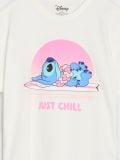 Majica Stitch - krema - SINSAY - small9