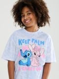 T-särk Stitch - kahvatusinine - SINSAY - small4