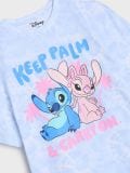 T-särk Stitch - kahvatusinine - SINSAY - small5