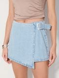 Fustă-pantaloni din denim - albastru - SINSAY - small5