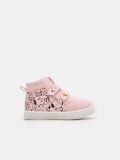 Snoopy trainers with Velcro fastening - pastel pink - SINSAY - small1