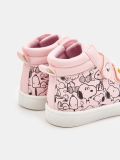 Snoopy trainers with Velcro fastening - pastel pink - SINSAY - small4