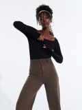 Culotte kavbojke - dark grey jeans - SINSAY - small10