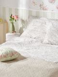 Voodipesukomplekt - kreemvalge - SINSAY - small1