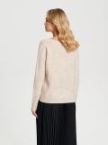 Sweter z miękkiej dzianiny - beżowy - SINSAY - small3