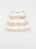 Bluza w paski - beżowy - SINSAY - small3