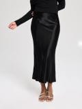 Midi suknja - crno - SINSAY - small4