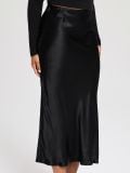 Midi suknja - crno - SINSAY - small5