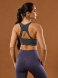 Sportski top - tamno siva - SINSAY - small2