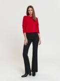 Sweter w prążki - czerwony - SINSAY - small2