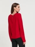 Sweter w prążki - czerwony - SINSAY - small3