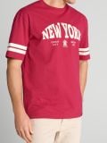 T-särk loose fit - roseepunane - SINSAY - small5