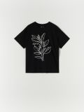 Μπλούζα με τύπωμα - μαυρο - SINSAY - small4