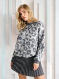 Jacquard-stiilis džemper - mitmevärviline - SINSAY - small1