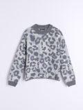 Jacquard-stiilis džemper - mitmevärviline - SINSAY - small3