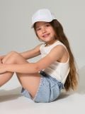 Bombažne kratke hlače - modra - SINSAY - small9