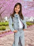 Kavbojke wide leg - modra - SINSAY - small1
