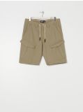 Jogger shorts with cargo pockets - beige - SINSAY - small4