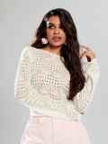 LADIES` SWEATER - kremowy - SINSAY - small2