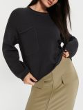 LADIES` SWEATER - темно-сірий - SINSAY - small1