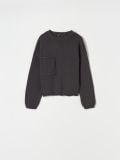 LADIES` SWEATER - темно-сірий - SINSAY - small2