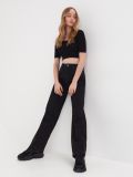 Sweter crop top - czarny - SINSAY - small1