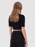 Sweter crop top - czarny - SINSAY - small3