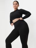 Legginsy GYM HARD - czarny - SINSAY - small7