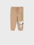 Παντελόνι φόρμας jogger Snoopy - μπεζ - SINSAY - small1