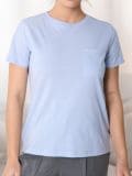 T-särk Basic - kahvatusinine - SINSAY - small1