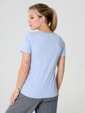T-särk Basic - kahvatusinine - SINSAY - small2