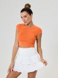 Μπλούζα basic - πορτοκαλι - SINSAY - small1