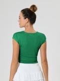 Μπλούζα basic - πρασινο - SINSAY - small2