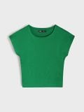 Μπλούζα basic - πρασινο - SINSAY - small3