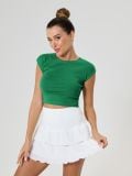 Μπλούζα basic - πρασινο - SINSAY - small1