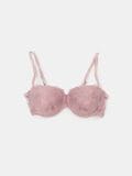 Balkonet grudnjak s čipkom - roze - SINSAY - small3