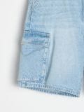 Bermuda in denim - blu - SINSAY - small14
