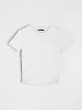 Majica z nabiranjem ob straneh - bela - SINSAY - small6