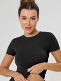 Pluus külgmiste kroogetega - must - SINSAY - small5