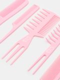 Juuksekujundus kammide komplekt Barbie - pastellroosa - SINSAY - small2