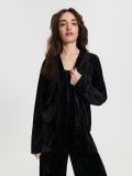 Samtblazer - Schwarz - SINSAY - small7