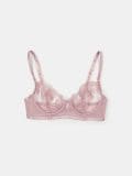 Mekani čipkasti grudnjak - roze - SINSAY - small3
