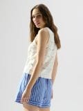 Pleteni top - krem - SINSAY - small5
