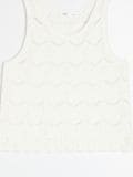 Pleteni top - krem - SINSAY - small10