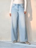 Baggy farmerke - plava - SINSAY - small1